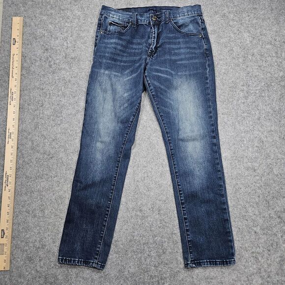 Michael Strahan Jeans Mens 32x30 Blue Slim Fit Medium Wash Denim Pants - Picture 1 of 6